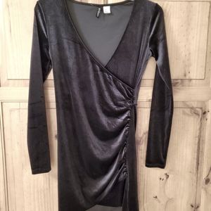 H&M Divided Velvet Dress